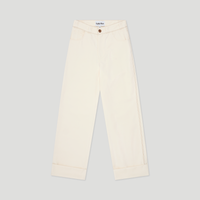 Wool Denim Trousers