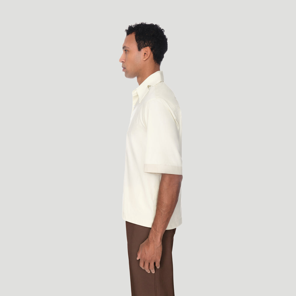 Ecru Button Up Shirt