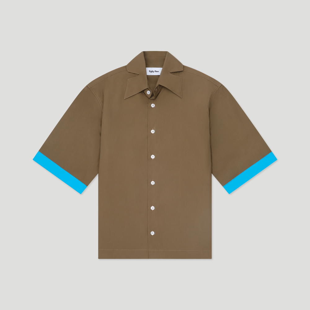 Brown Button Up Shirt