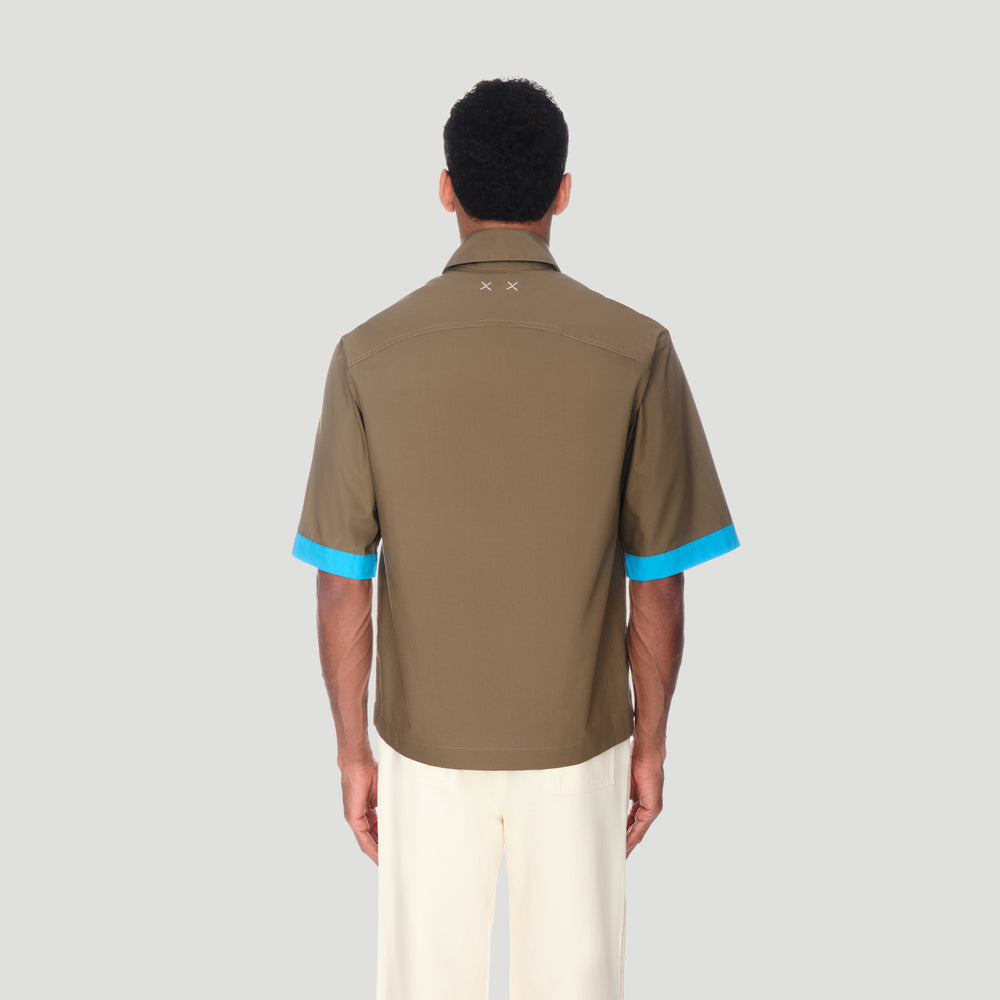Brown Button Up Shirt