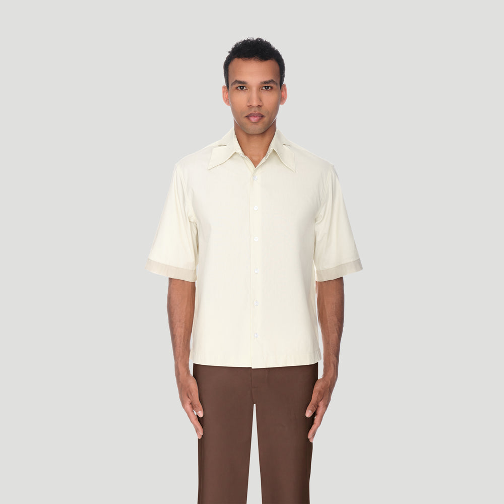 Ecru Button Up Shirt